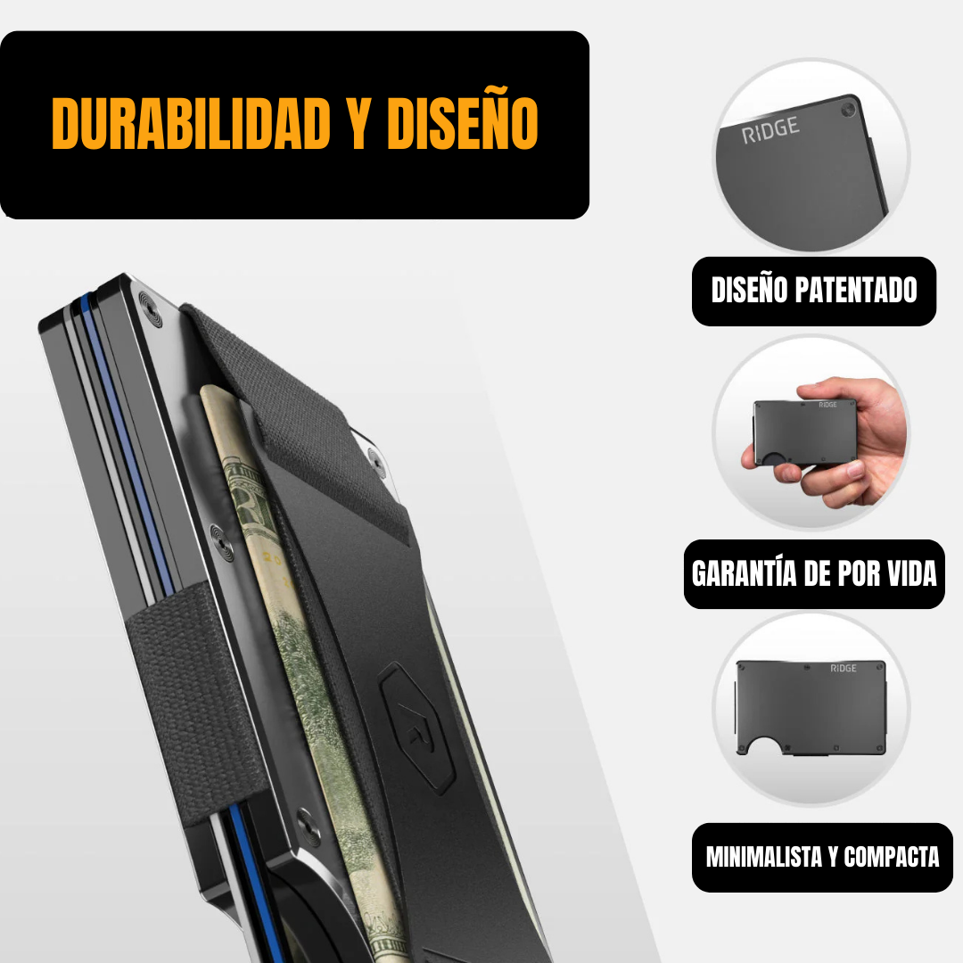 Cartera Indestructible + Monedero GRATIS