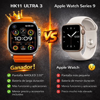Reloj Inteligente Ultra 8 + Airpods GRATIS