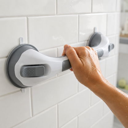 Barra de apoyo para la ducha